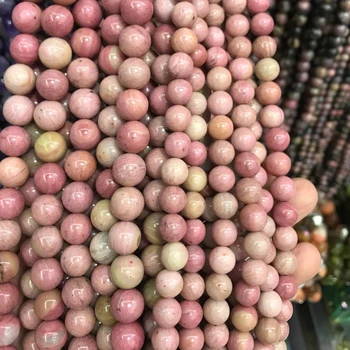 Prirodni родонит kamenih zrna prirodni dragulj perle DIY slobodan perle za izradu nakita strand 15 