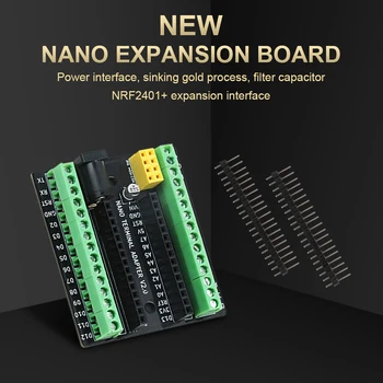 Naknada adapter za proširenje s vijčanim kontakta dc NRF2401 za Arduino Nano V3.0 AVR ATMEGA328P