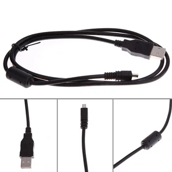 1 M Crni 8-Pinski USB Kabel Za Sinkronizaciju Podataka Kabel Strujni Linija Pribor za Kamere FUJIFILM Olympus, Pentax za Kameru Sony Olympus