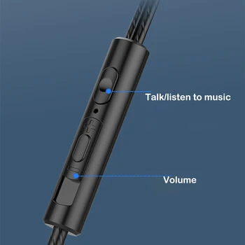 3,5 mm Slušalice Slušalice se Kreće putem ožičenih Slušalica Sportske Slušalice Slušalica Slušalice Mikrofon Glazbene Slušalice Za Telefon Xiaomi huawei Samsung