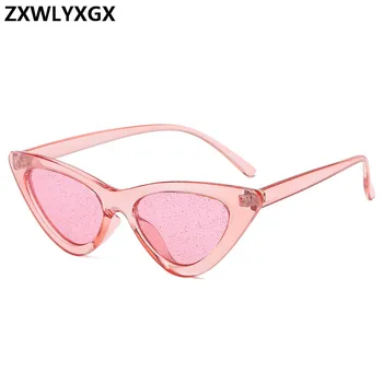 2020 nove Male Sunčane Naočale Ženske Vintage Naočale Cateye Okvira Nijansu Seksi Sjajna Leće, Naočale Cat eye Nijanse uv400