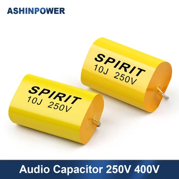 1 kom. Audio Kondenzator 250 400 U Аудиофильская Polaritet Неполярные Kondenzatori HIFI Fever DIY 1 μf 1,5 uf 1,8 uf 2,2 uf 10 μf