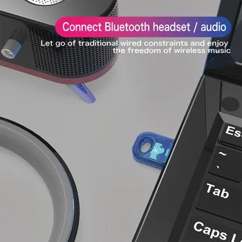 True 5,0 Bluetooth Adapter Usb Bluetooth Predajnik za PC Računalo Prijemnik Laptop Slušalice Audio Pisač Prijemnik Ključ za Prijenos Podataka
