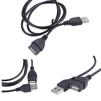 USB 2.0 Kabel za muškarce i žene Sinkronizacija podataka USB 2.0 Produžni Kabel Produžni Kabel, USB Produžni Kabel, Super Brzina 80/150 cm