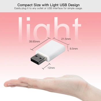 MOES Tuya ZigBee Repeater Signala Pojačalo, USB Produžni kabel za Pametne Uređaje Proširenje Stabilan Prijenos 15-20 M Home Modul
