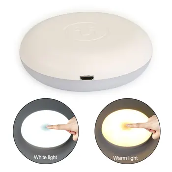 USB Punjenje Žarulja Led Touch Night Light Noćni Vrata Wc-Punjive Bežični Male Pluća Gadgetima za Kućanstvo