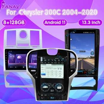 13,3-Inčni Android 12 Uređaj Multimedijski Uređaj Za Chrysler 300C 2004-2020 Tesla Auto Stereo DSP Mediji GPS Navigacija Carplay