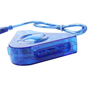 Dvostruki Player Konverter USB Kabel navigacijsku tipku Igra za Dual Playstation 2 za PS2 Gamepad PC Converter USB Igra