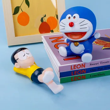 14 cm Anime Doraemon Nobita Nobi Q Verzija PVC Figurice Likova Automobil Torta Dekoracija Model Lutke, Igračke za Dječji Rođendan Pokloni