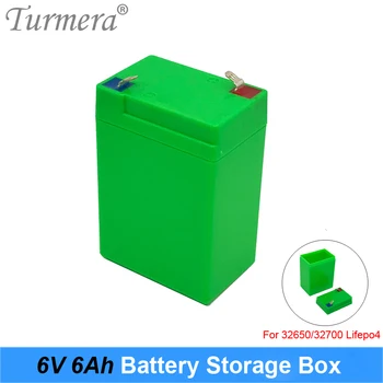 Turmera 6 U 6AH Baterija Kutija Za Pohranu u obliku Školjke za Lifepo4 Baterija Primjena Dječji električni automobil ili Motocikl E-mail Hitne Svjetlo