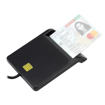 Čitač pametnih kartica USB Stabilan Rad Pouzdan Jednostavnost za DNIE ATM CAC IC ID SIM Kartica Cloner Priključak Windows