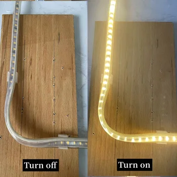 100 kom. Led Neon Trake Svjetlosti Stezaljka Stezaljka za 8x16 mm 5-12-24 U Vodonepropusne Plastične Kopče Fleksibilna Traka Pribor za Trake