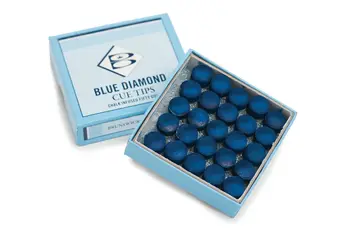 BRUNSWICK Blue Diamond Snooker Pool Biljarski Napomena Savjet 10 mm/11 mm/13 mm