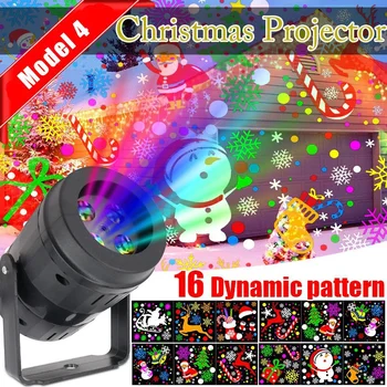Božićni Projektor Osvjetljava Vanjski Odmor Led Projekcija Lampa Vodootporan Božićni Dekor Pahuljica Lasersko Svjetlo Snježne College Vrt