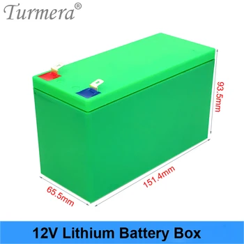Kutija za pohranu litijeve baterije Turmera 12V 18650 s nosača 2 * 3x7 za neprekidno napajanje 7Ah-23Ah i korištenja baterije za электровелосипеда