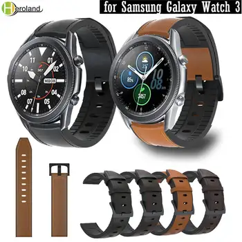 22 mm remen za sat kožni za Samsung Galaxy Watch 3 45 mm Быстросъемный Remen za sat 20 mm Narukvica za Samsung Galaxy Watch 3 41 mm