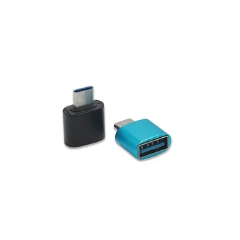 Adapter USB To Type-c od aluminijske legure 3.1 OTG adapter s преобразовательной glavom pogodna za digitalne uređaje sa sučeljem Type-C.