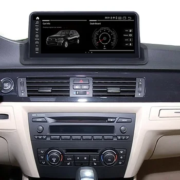 Snapdragon Android 11 Auto Media Player GPS Video Zaslon Radio za BMW Serije 3 E90 E91 E92 E93 s ručkom CarPlay iDrive