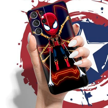 Marvel Avengers Spider-Man Torbica Za telefon Samsung Galaxy A11 M11 A12 M12 A21 A21S A22 A31 A32 A51 A52 A70 A71 A72 5G