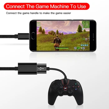 USB-C OTG Kabel Type-C Priključak USB 2.0 Ženski Metalni Pretvarač Za Samsung S9 S10 Macbook Xiaomi Mi8 Huawei USB2.0 u Type-C OTG