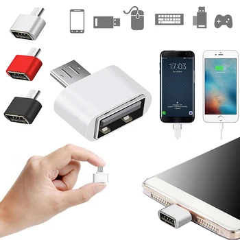 1 kom. Mini OTG Kabel USB OTG Adapter Micro USB to USB Converter za Tablet PC, Android Veleprodaja/Izravna dostava