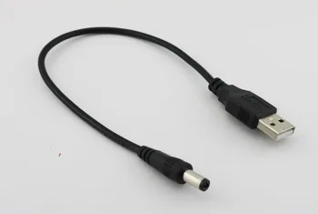 1pc USB 2.0 Tip A Priključak dc 5,5 mm/2,1 mm 5 Volti Dc Priključak za Napajanje kabel za Punjenje adapter kabel 25 cm