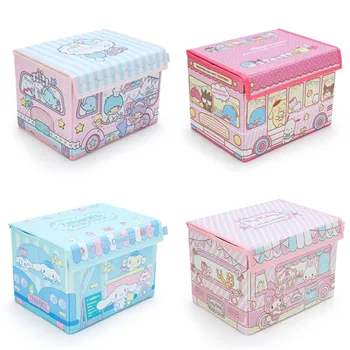 Kawaii Sklopivi Organizator Kutija Za Skladištenje Proizvoda Shop Serije Slatka Crtani Anime Kozmetički Make-Up Kutije Torbica Za Ljepotu