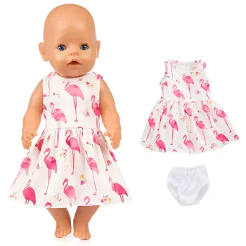 Nova haljina u različitim stilom za 17-inčni lutke 43 cm, odjeća za lutke, pribor za lutke.