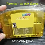 Super 18 u 1 Paty 123 + 15 8-bitna je igra za 64-bitnu igraću konzolu SAD NTSC Verzija