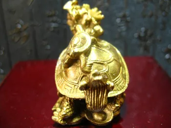 MOEHOMES Kina фэншуй prikladniji mesinga zmaj kornjača kornjača bogatstvo sretan kip Metalne obrta Dekoracije za dom metalni proizvodi su ručni rad