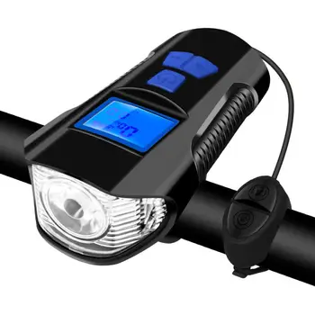 Biciklistička Fenjer USB kabel za Punjenje Svjetlo Biciklistička Brojač Prednje Svjetlo Biciklistička Svjetiljka s Računalom i LCD-Brzinomjerom Pribor Za Bicikl