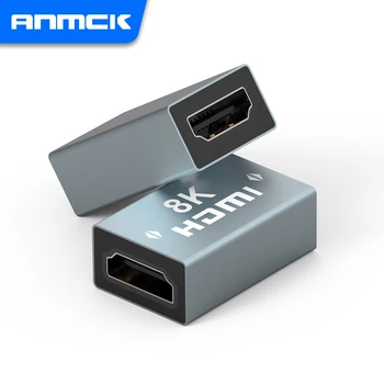 Anmck 4K HDMI-kompatibilni Adapter s Гнездовым Priključkom 3D 8K 60HZ Video Produžni kabel Pretvarač Za Macbook Switcher HDMI-Kabel A