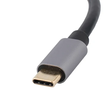 Alati Tipa NA HDMI Adapter USB-C 3,1 1,5 m Kabel 85 cm Kućište Od Aluminijske legure DC12V5A Za MRT Telefona i Tableta RSH-A10