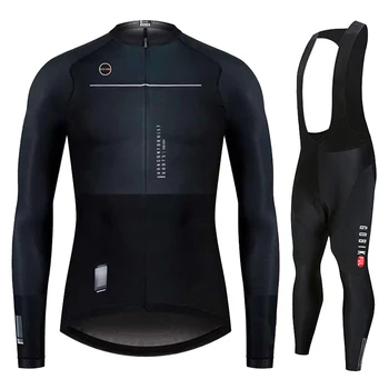 2021 Kit lančanik odjeće dugih rukava, startni broj, hlače ropa ciclismo, biciklistička odjeća, MTB bicikl, dres s dugim rukavima, Muška odjeća