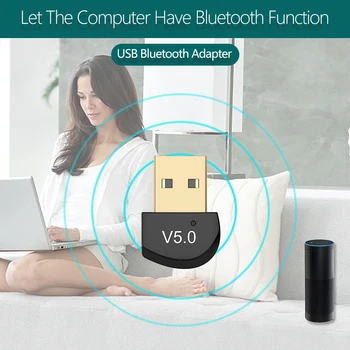 UTAJ Bežični USB Bluetooth Adapter 5,0 USB PC Bluetooth Adapter Bluetooth Prijemnik Predajnik za Pc Bluetooth Adapter