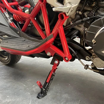 Podesivi Motocikl Nosač CNC Bočne Obloge Nosač Komplet Suknja Zagrade s Elastičnim Vijcima za Italjet Dragster 200 125 2021-2022