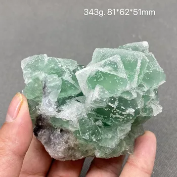 Prirodni Kina fujian zelena стекловидный fluorit je mineral standardni uzorak kristalne rude dragulj