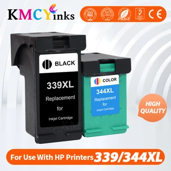 KMCYinks Kompatibilan ink cartridge HP 339 344 Deskjet 460 5740 5745 5940 6520 Photosmart 2575 2610 2710 8050 8150 8450 Pisač