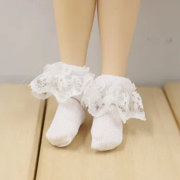 DBS blyth doll icy licca body bijele čarape s čipkastim igračkama vrhom