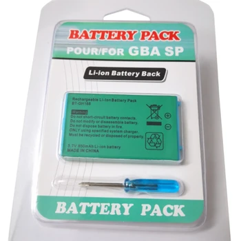 2022 Novi Punjiva litij-ionska baterija s odvijačem, 850 mah, Kompatibilan sa Game Boy Advance GBA SP