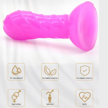 LUUK 11,5 cm * 4 cm Novi Dildo Vagina Dildo sisanje čaša Seks-Igračke Za Žene Analni Čep za Flert Roba Za Masturbacija je Sex Shop