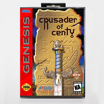 Crusader of Centy Boxed Verzija 16bit MD Igraća Karta Za Sega MegaDrive Sega Genesis System