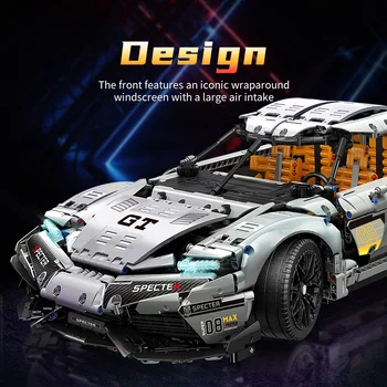 NOVI Tehnički Model Automobila MOYU Koenigseggs GEMARE Sportski Auto Utrke, Gradivni Blokovi, Cigle Razvojne Igračke DIY Dječji Rođendan Pokloni