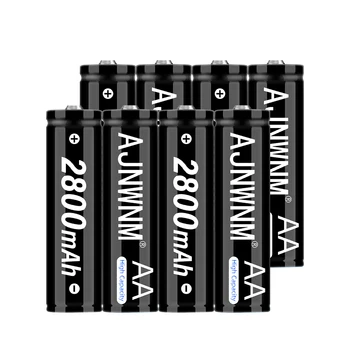 1.2 U Ni-Mh AA Baterija 2800 mah Punjiva AA baterija baterija baterija baterija Baterija za Mikrofon Daljinski upravljač AA Baterija