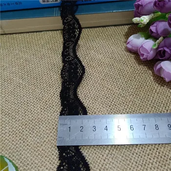 S2090 2,5 CM Nova mekana elastična čipka može se koristiti za ukrašavanje odjeće ručno DIY 29-8