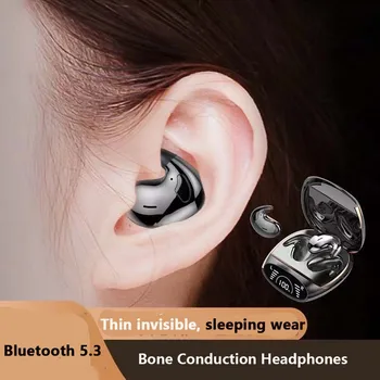 Безболезненные Slušalice S Koštane Vodljivosti Bluetooth Slušalice Hi-Fi Bežične Slušalice za Spavanje Sportski Vodootporne Nevidljiva Slušalice