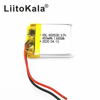 XSL 3,7 U 602530 450 mah lithium-ion Polymer Baterija 3,7 U Litij Baterija Za MP4 MP5 GPS Oprema za PSP Pametni Sat Vožnje Šumari