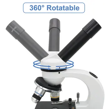 Digitalni Mikroskop 2000X LED Монокулярный Mikroskop Studentski Laboratorijske Biološki Mikroskop 2.0 MP Okular Digitalni Fotoaparat 100 Kom. Slajdovi