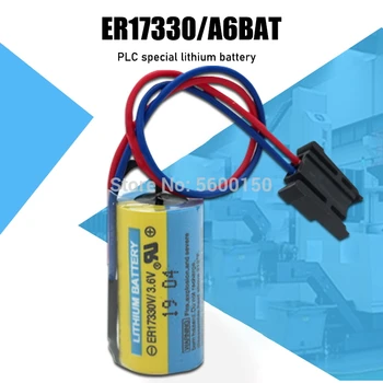 1 KOM. A6BAT 3,6 1700 mah PLC Baterija ER17330V Litij Litij-ionske 2/3A Baterije Za Servo CNC sustav
