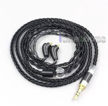 2,5 mm 4,4 mm 8-core Посеребренный Crni Kabel za slušalice za Sony XBA-H2 XBA-H3 XBA-Z5 xba-A3 xba-A2 LN006592